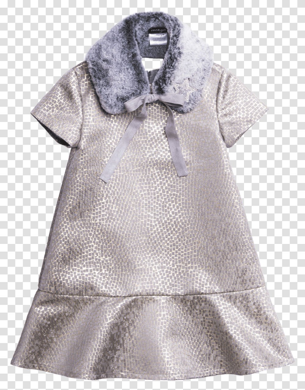 Oscar Cobblestone Dress Girl, Clothing, Apparel, Robe, Fashion Transparent Png