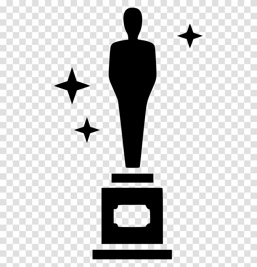 Oscar Icon Free Download, Star Symbol, Person, Human Transparent Png