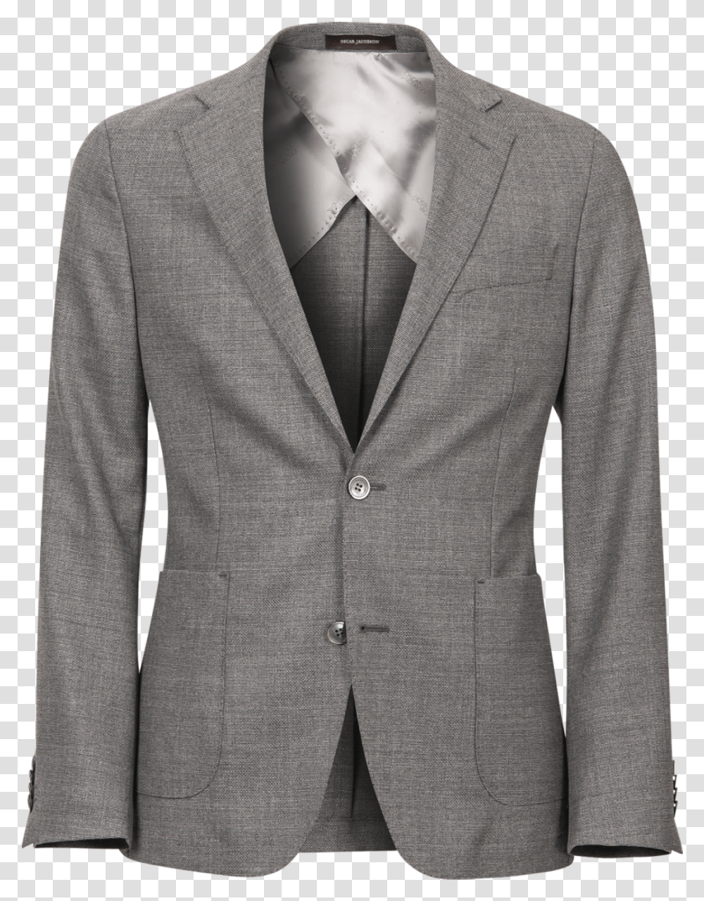 Oscar Jacobson Grey Suit, Apparel, Blazer, Jacket Transparent Png