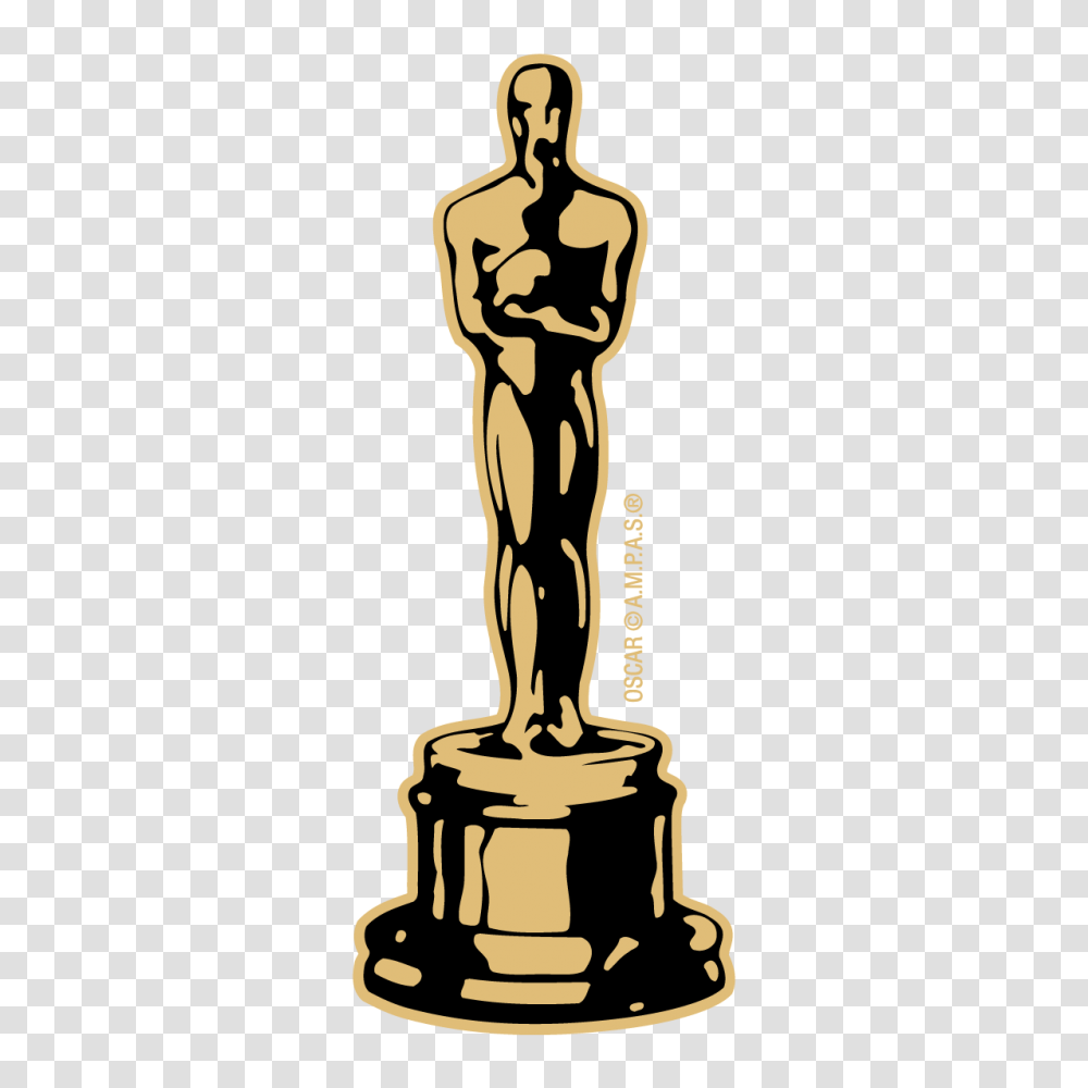 Oscar Statuette Award Trophy Vector Art Free Vector Silhouette, Lamp, Sculpture, Tabletop, Furniture Transparent Png