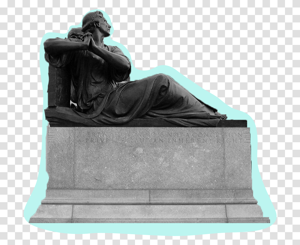 Oscar Straus Statue, Tomb, Person, Human, Monument Transparent Png