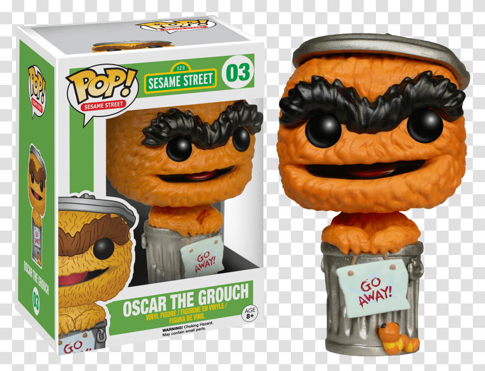 Oscar The Grouch Funko Pop Transparent Png