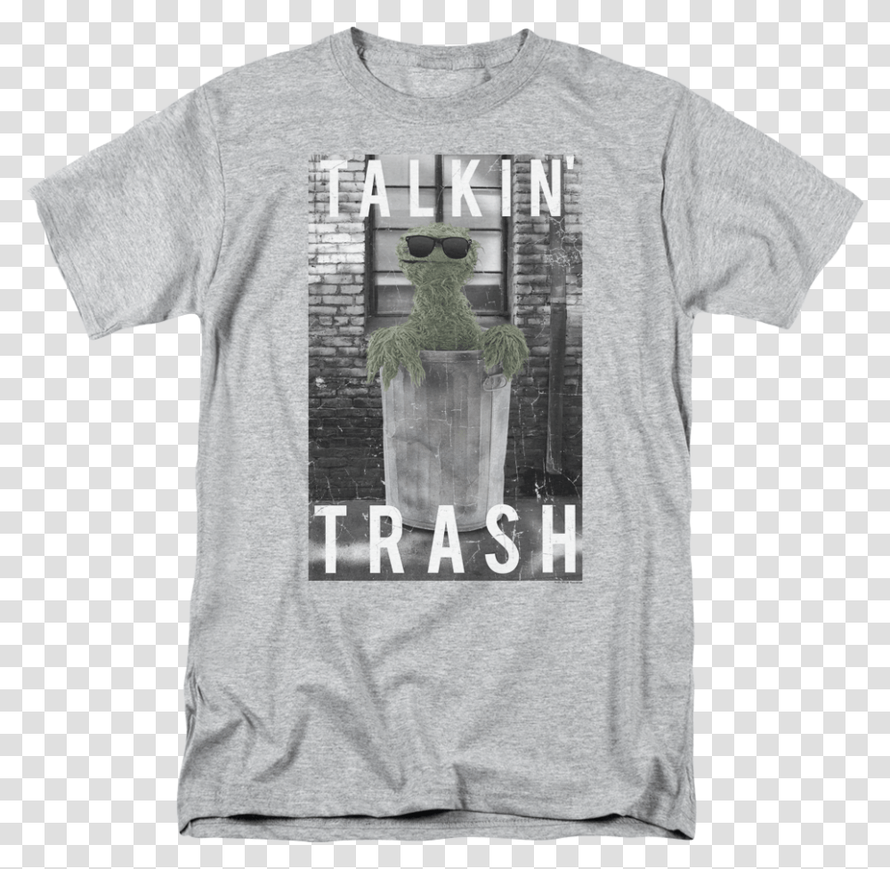 Oscar The Grouch Talkin, Apparel, T-Shirt, Plant Transparent Png