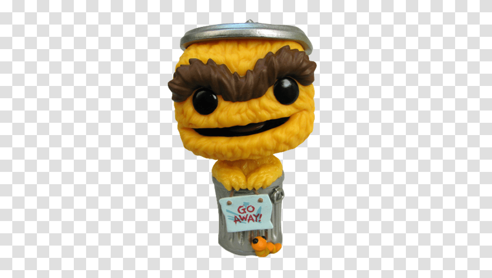 Oscar The Grouch Vinyl Figure Sesame Street Orange Oscar, Toy, Food, Mascot Transparent Png