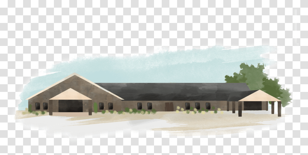 Osda Church Watercolor Ooltewah Seventh Day Adventist Church, Nature, Building, Outdoors, Architecture Transparent Png
