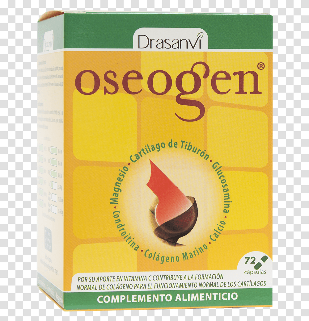 Oseogen Articular 72 Capsulas, Poster, Advertisement, Food Transparent Png