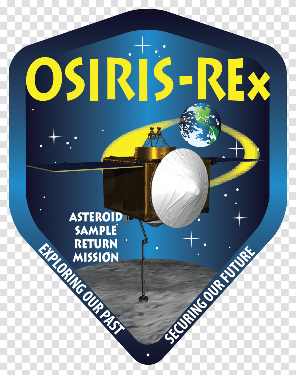Osiris Rex Mission Logo Osiris Rex, Poster, Advertisement, Flyer, Paper Transparent Png