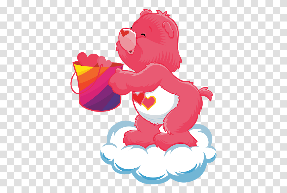 Ositos Cartoon Characters Care Bears, Heart, Cupid Transparent Png