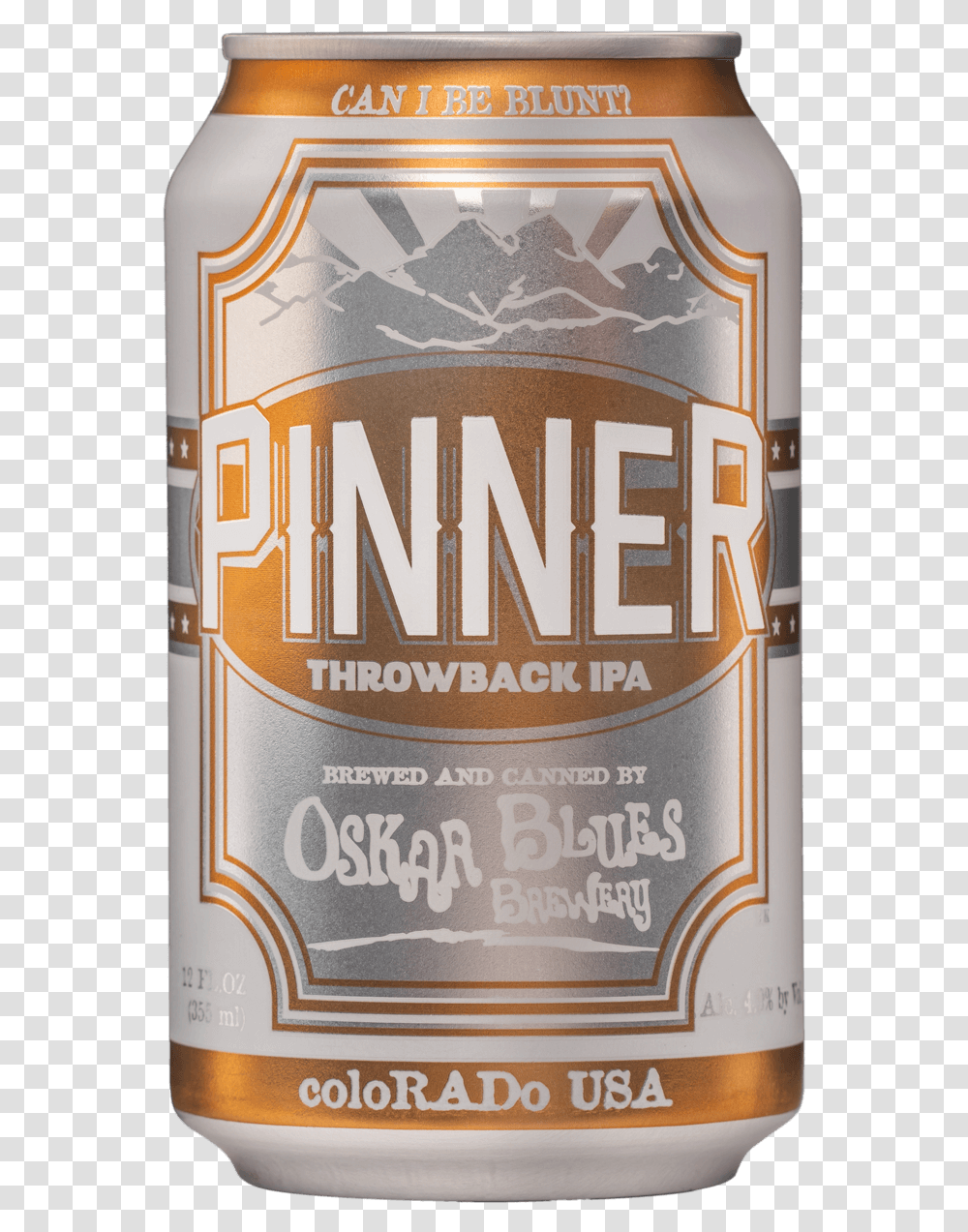 Oskar Blues Pinner, Beverage, Alcohol, Beer, Bottle Transparent Png