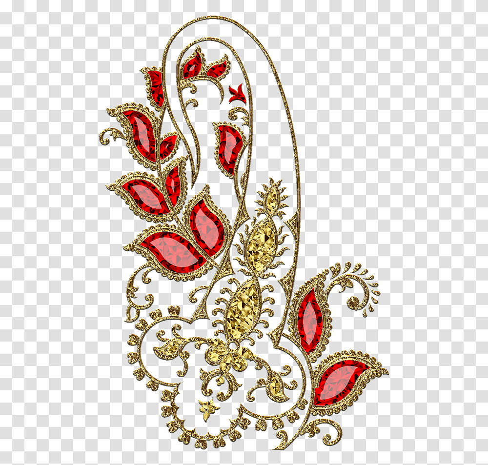 Osmanl Motifleri, Pattern, Embroidery, Rug, Floral Design Transparent Png