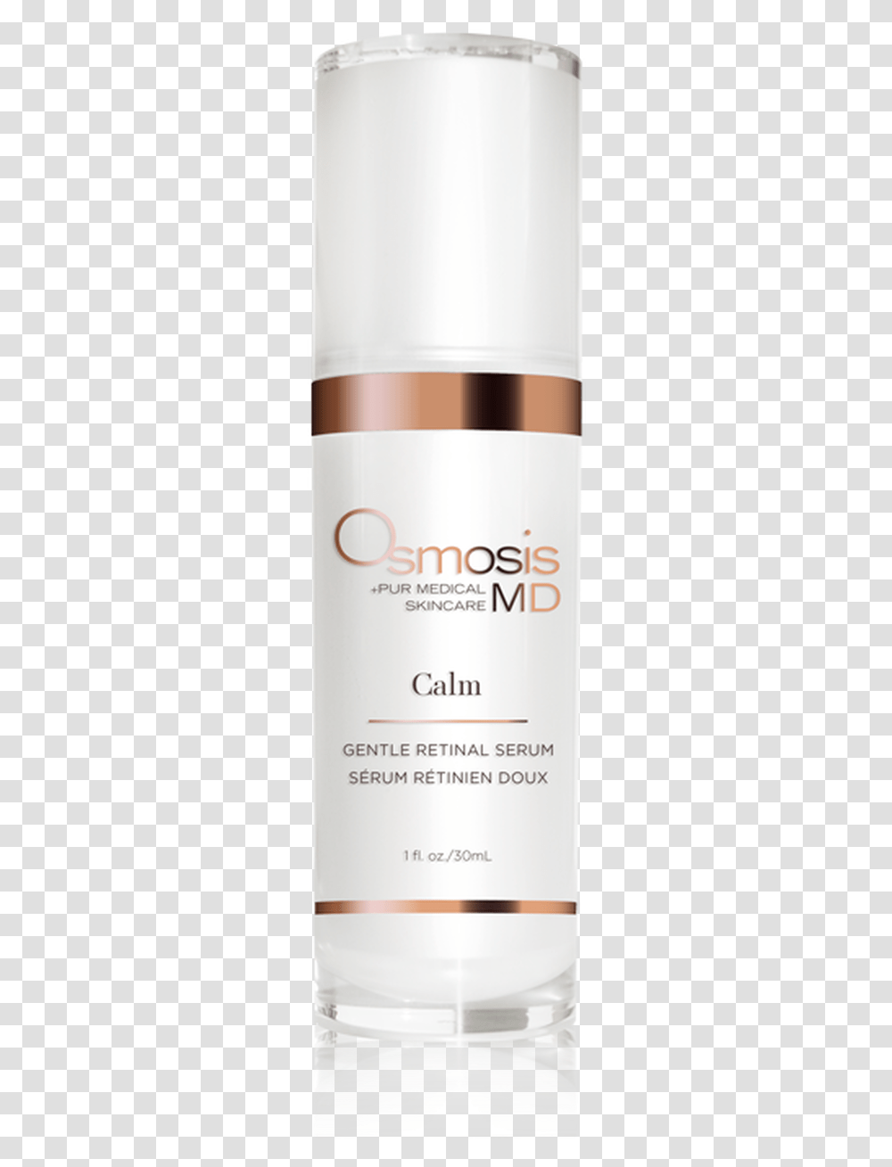 Osmosis Skincare Md Calm Gentle Retinal Serum Osmosis Catalyst Ac, Bottle, Aluminium, Beverage, Drink Transparent Png