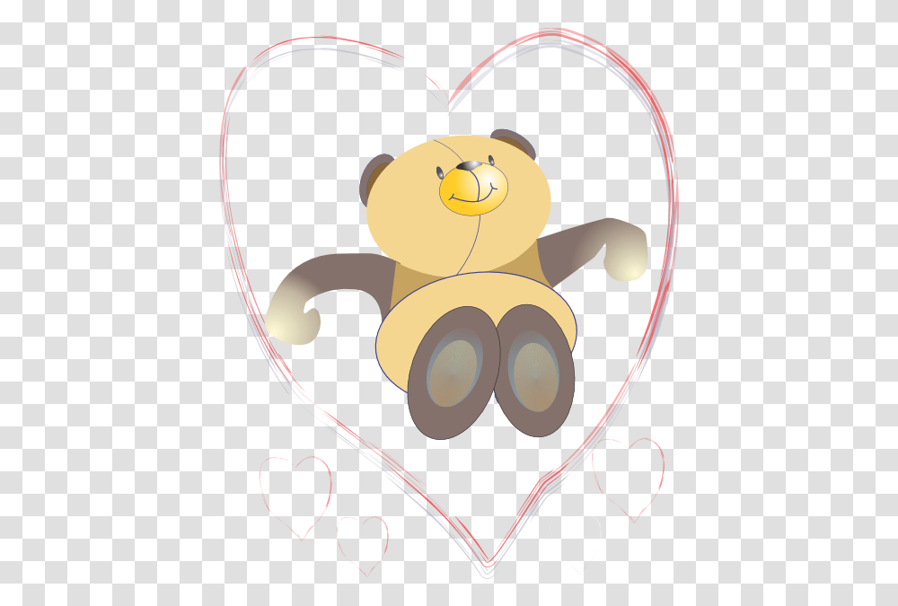 Oso Corazon Clipart Clip Art, Giant Panda, Animal, Rug, Wasp Transparent Png