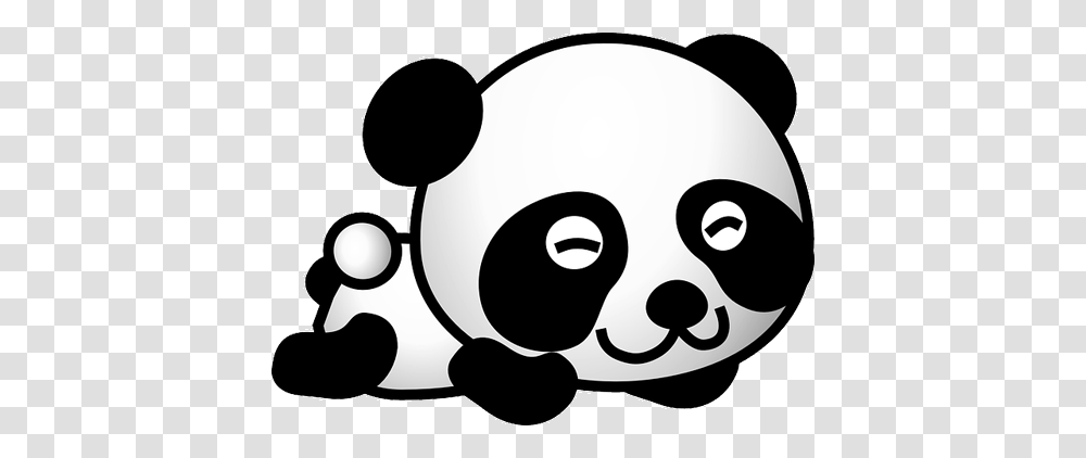 Osos Panda Para Imprimir Imagenes Y Dibujos Para Imprimir, Stencil, Headphones, Electronics, Headset Transparent Png