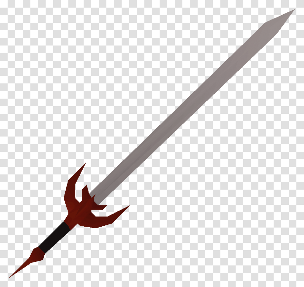 Osrs Anger Sword, Weapon, Weaponry, Spear, Blade Transparent Png