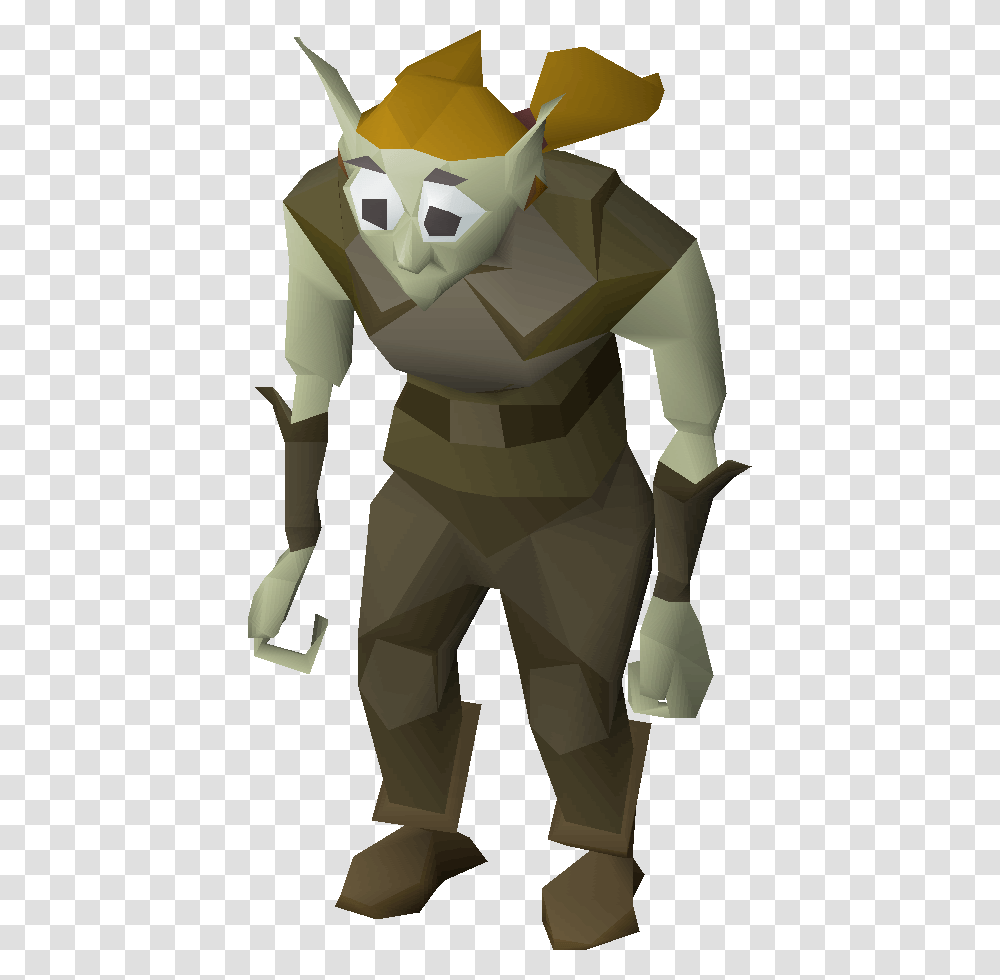 Osrs Cave Goblin, Toy, Sleeve, Costume Transparent Png