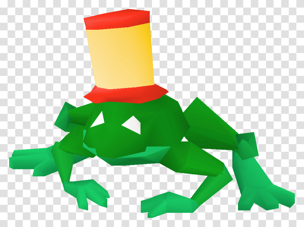 Osrs Giant Frog, Toy, Paper, Green Transparent Png