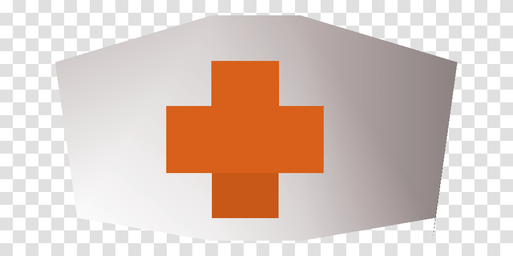 Osrs Nurse Hat, Logo, Trademark, Red Cross Transparent Png