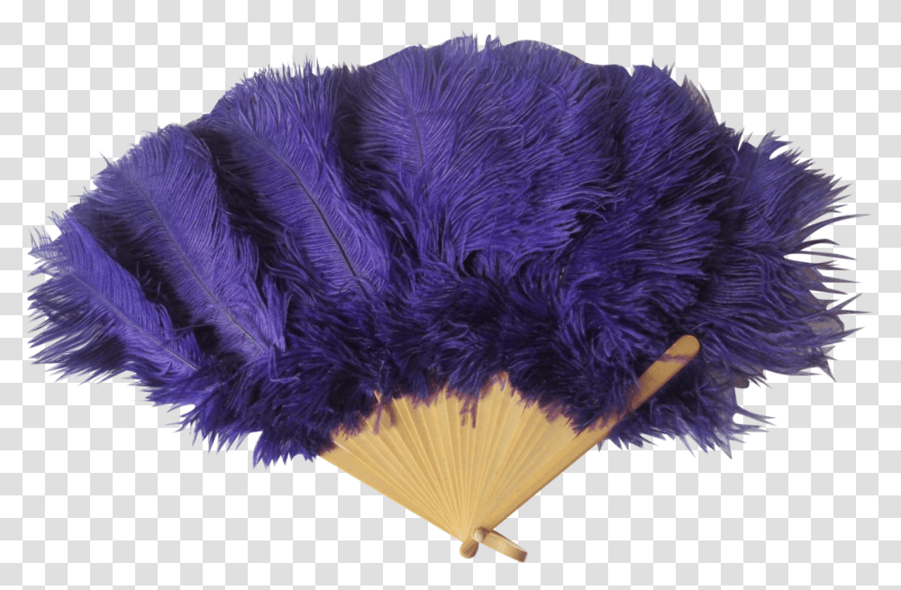 Ostrich Feather Purple Ostrich Feather Fan Vintage Common Ostrich, Bird, Animal, Cushion, Sea Life Transparent Png
