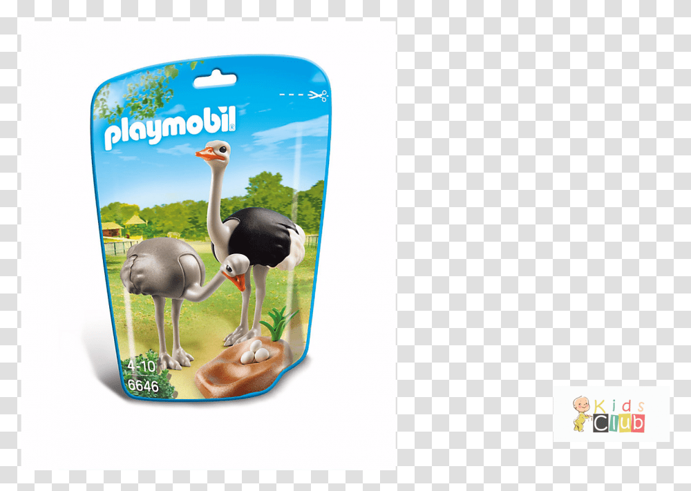 Ostrich Playmobil Autruche, Bird, Animal Transparent Png