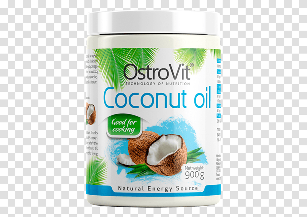 Ostrovit Olej Kokosowy Rafinowany, Plant, Nut, Vegetable, Food Transparent Png