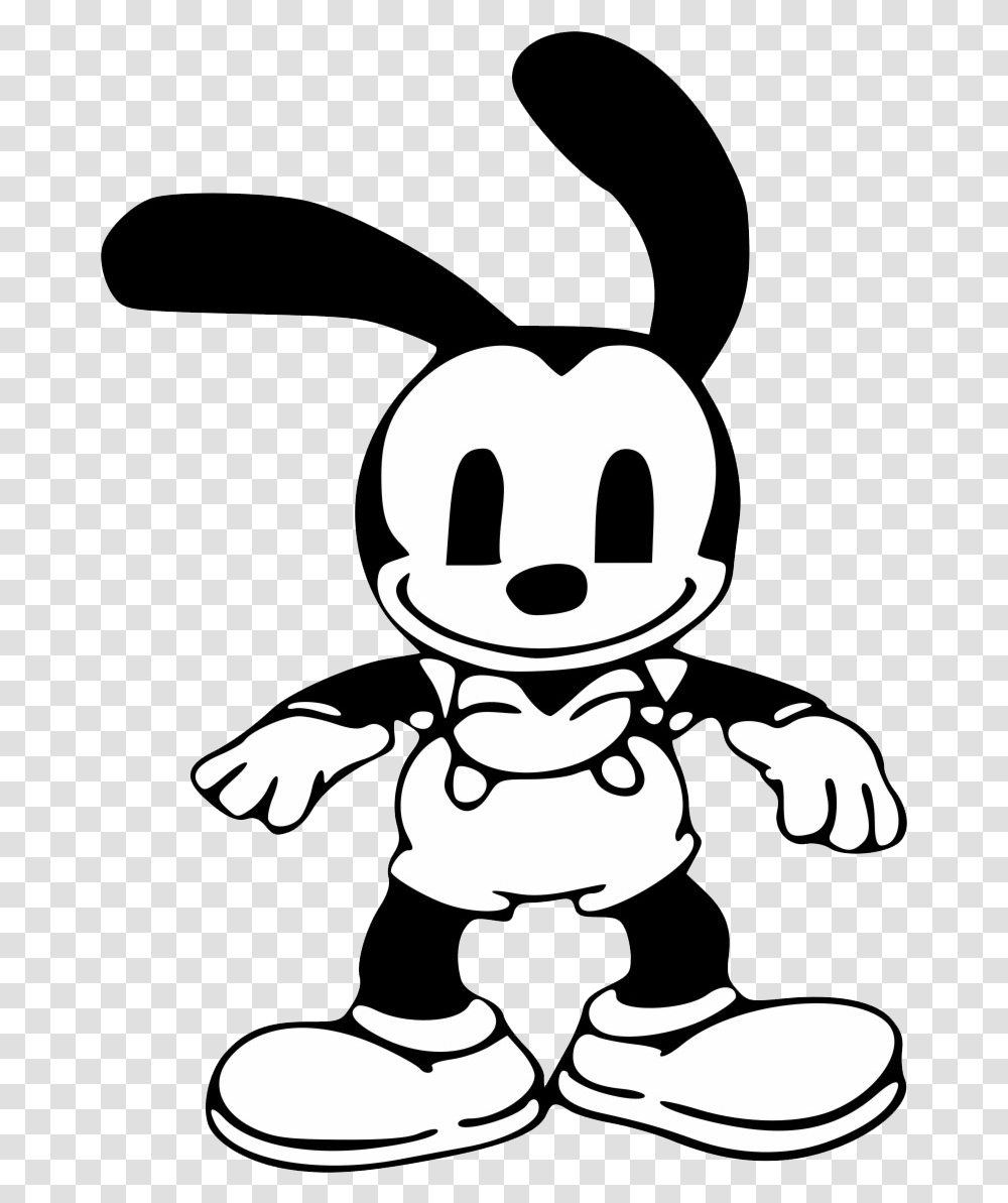 Oswald The Lucky Rabbit Pic Oswald The Lucky Rabbit, Stencil Transparent Png