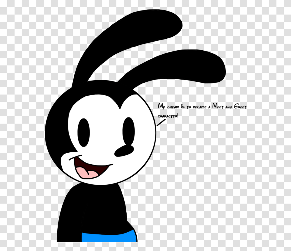 Oswald The Lucky Rabbit The Walt Disney Company Cartoon Cartoon, Moon, Outer Space, Night, Astronomy Transparent Png