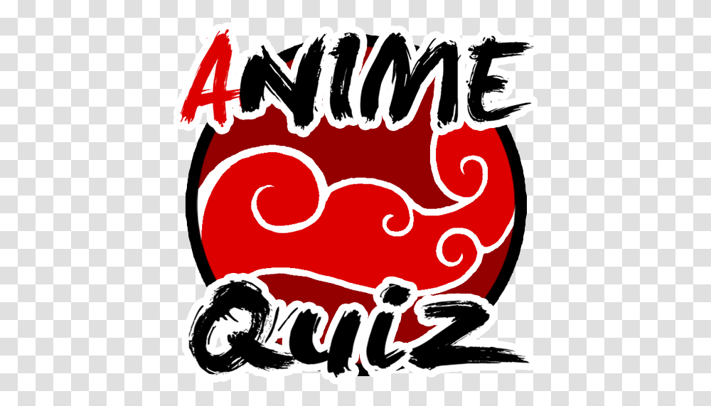 Otaku Anime Logo Quiz Quiz Anim, Text, Label, Coke, Beverage Transparent Png