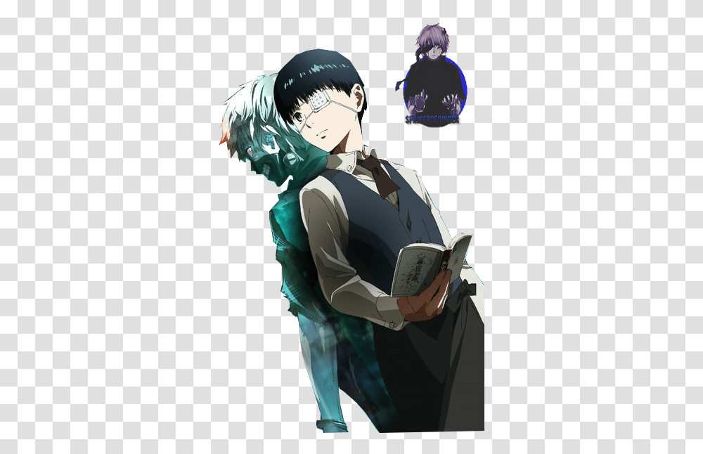 Otakus For Life We Love Anime Tokyo Ghoul Tokyo Ghoul, Person, Clothing, Comics, Book Transparent Png