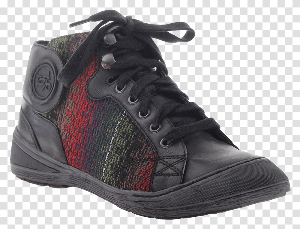 Otbt Providence Black Lace Up Sneaker With Fabric Sneakers, Apparel, Shoe, Footwear Transparent Png