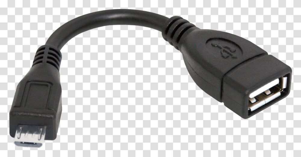 Otg Cable Hd, Adapter, Plug Transparent Png