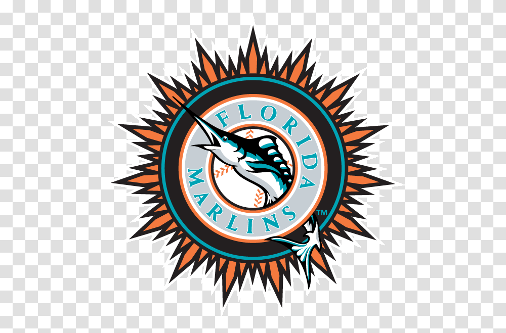 Other Baseball Logos Florida Marlins, Label, Text, Symbol, Poster Transparent Png