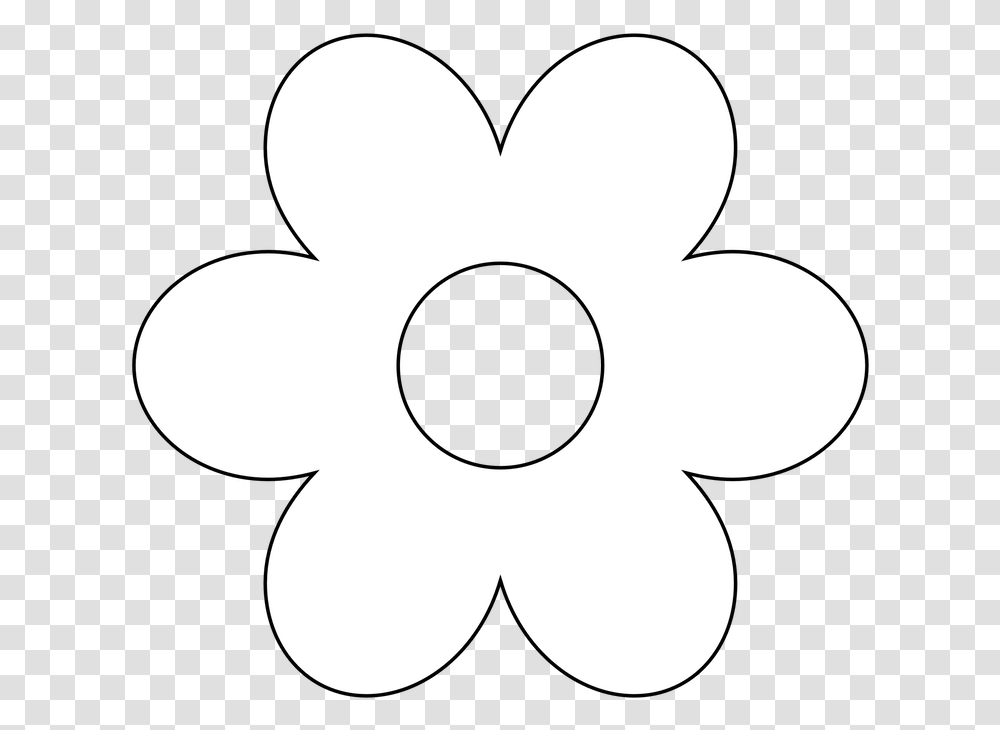 Other Clipart 8 Flower Clip Art, Stencil, White, Texture, Silhouette Transparent Png