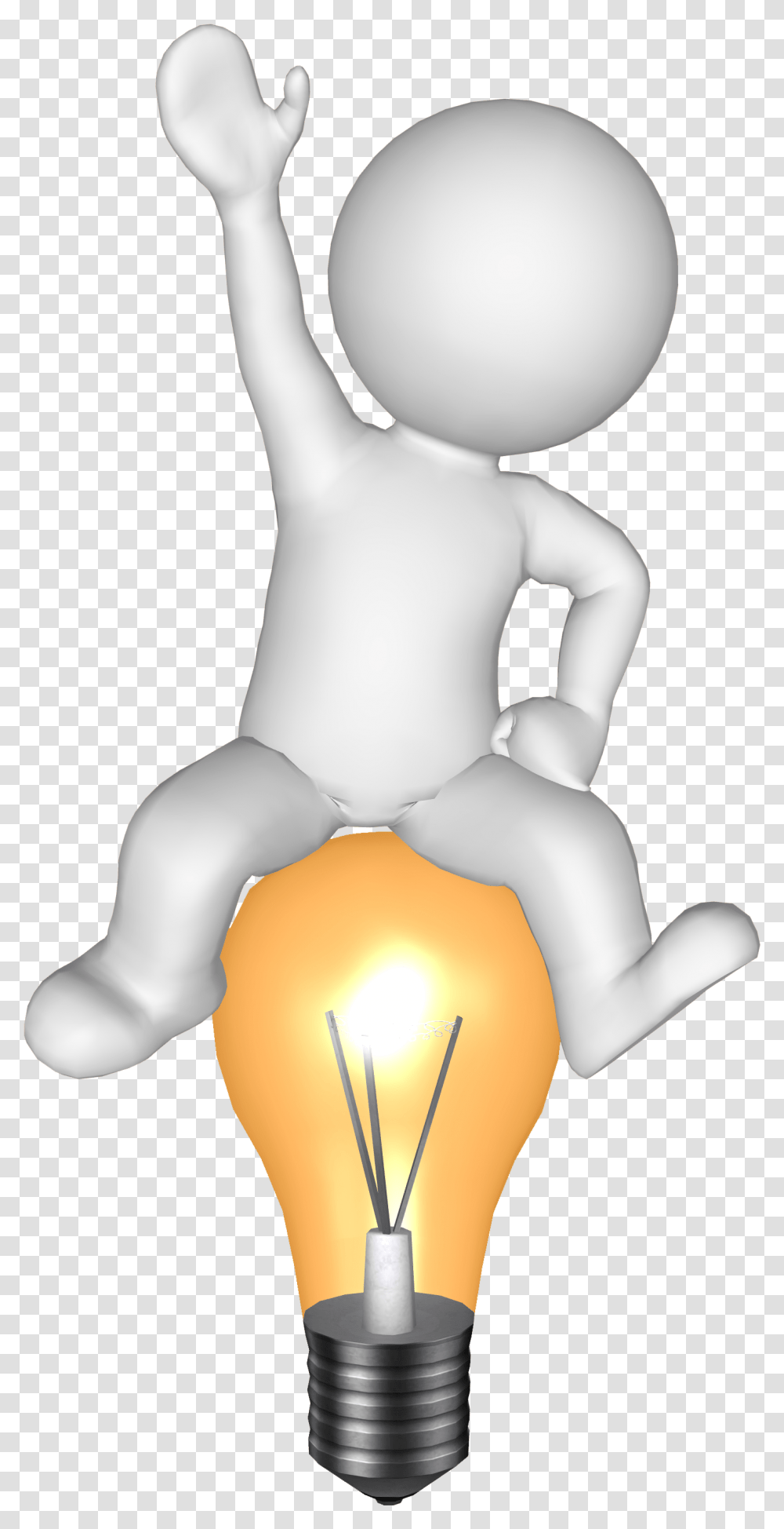 Other Device Downloads Emprendedor, Light, Lightbulb, Toy, Person Transparent Png