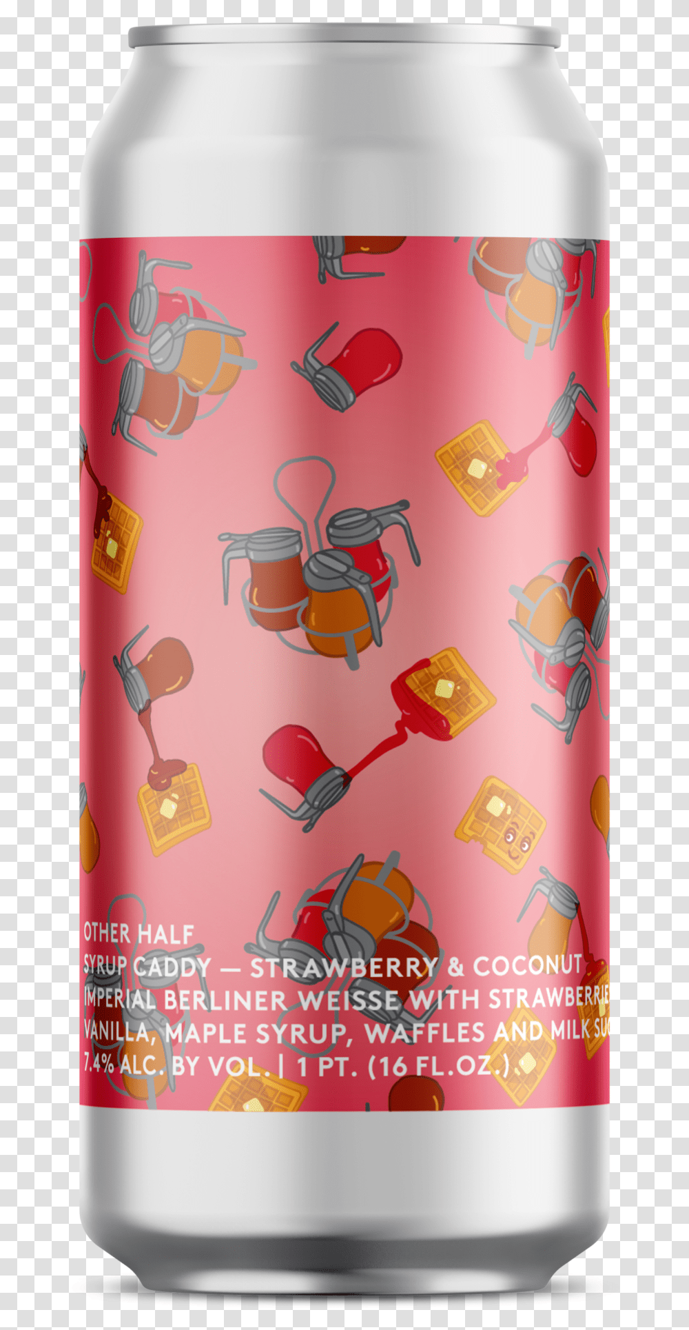 Other Half Syrup Caddy, Bottle, Tin, Paper Transparent Png