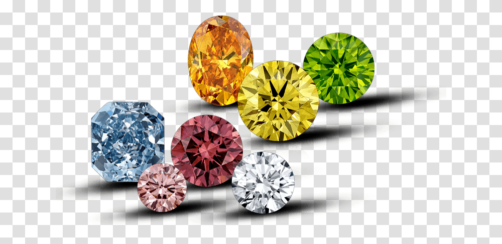 Other Natural Colors Are Known As Fancy And Their Different Colours Of Diamonds, Gemstone, Jewelry, Accessories, Accessory Transparent Png