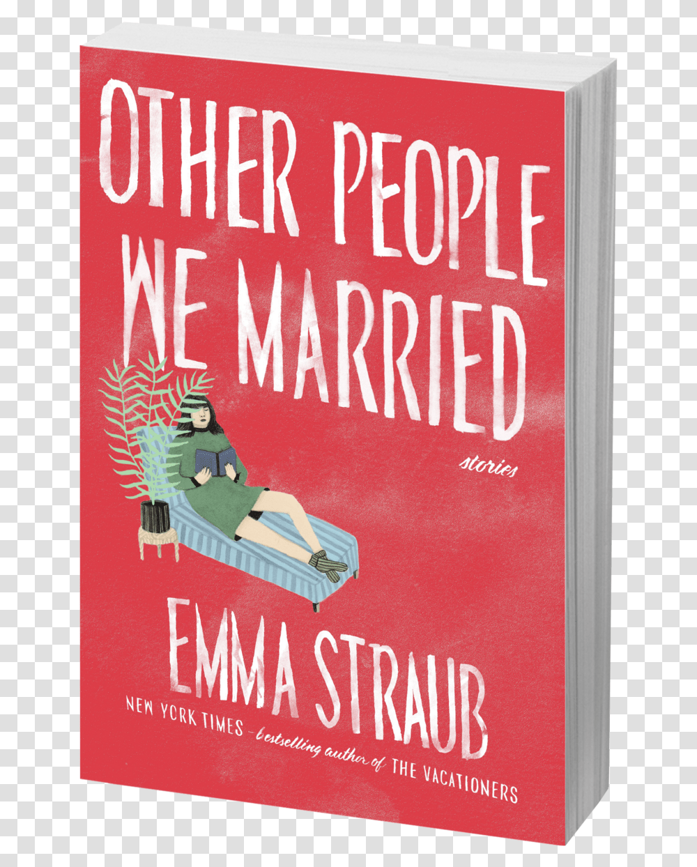 Other People We Married - Emma Straub Flyer, Poster, Advertisement, Novel, Book Transparent Png