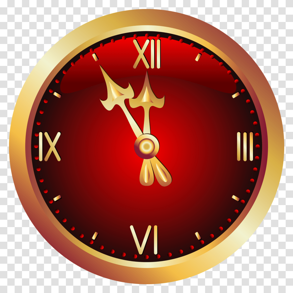 Otkritki Starij Novij God, Analog Clock, Wall Clock, Lamp Transparent Png