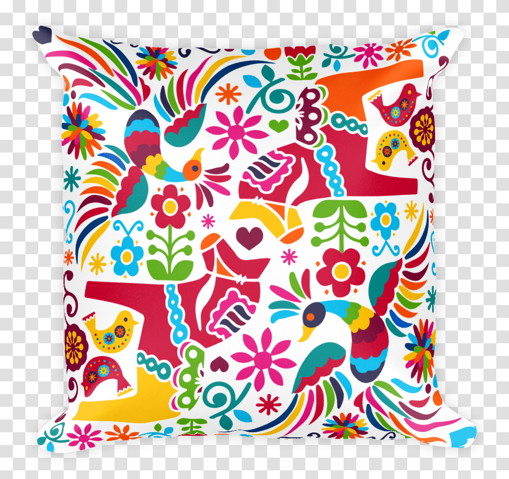 Otomi Cat, Pillow, Cushion, Rug Transparent Png