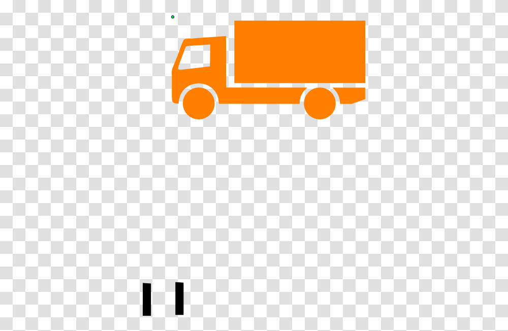 Otrange Lorry Clip Art, Vehicle, Transportation, Moving Van, Caravan Transparent Png