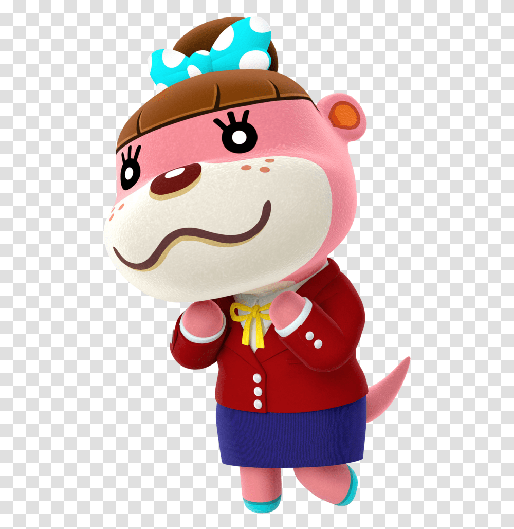 Otter Animal Crossing Wiki Nookipedia Happy Home Designer Lottie, Toy, Plush, Doll, Birthday Cake Transparent Png