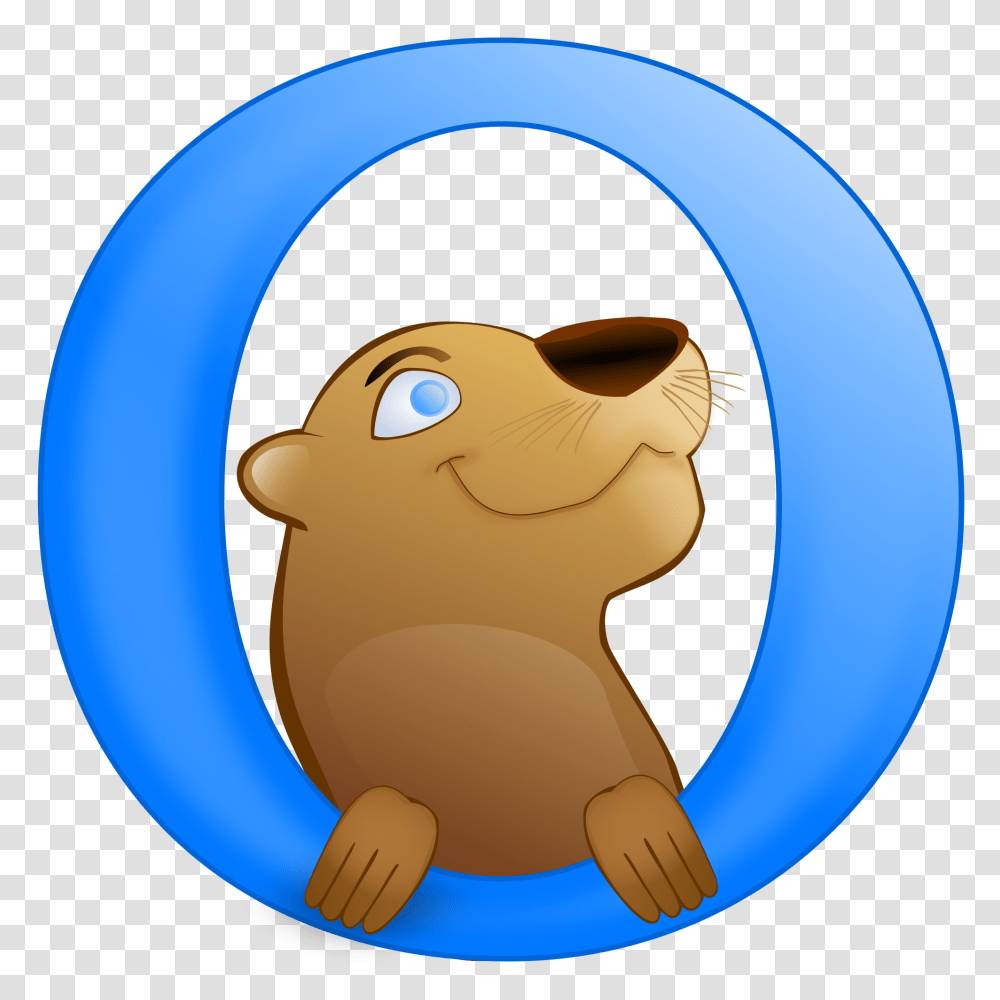 Otter Browser Logo, Mammal, Animal, Trademark Transparent Png