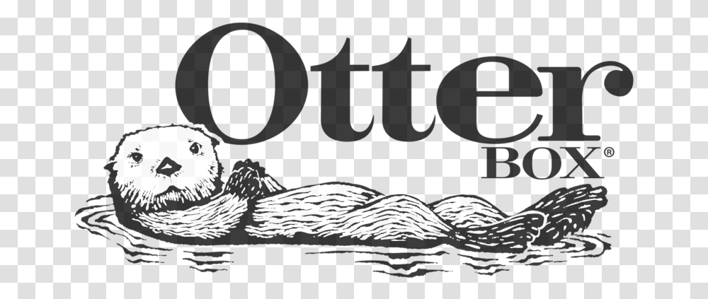 Otter Otter Box Logo Otterbox 565388 Vippng Otterbox Phone Case Logo, Bird, Animal, Mammal, Tree Transparent Png
