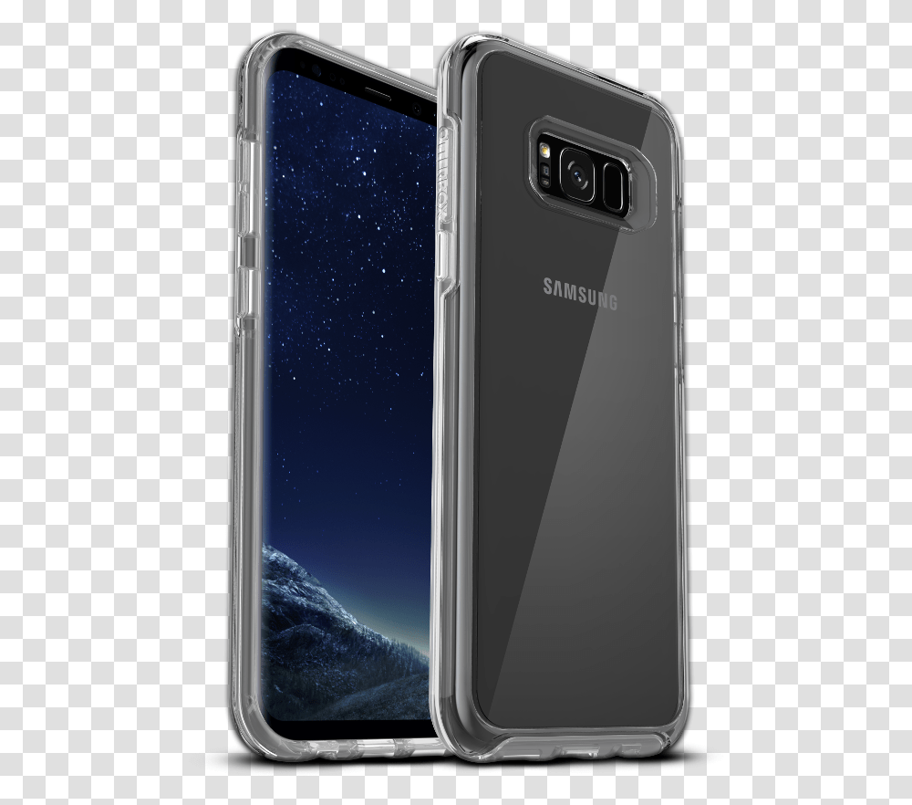 Otterbox Symmetry Clear Cover For Galaxy S8 Plus Clear Samsung Galaxy, Mobile Phone, Electronics, Cell Phone, Iphone Transparent Png