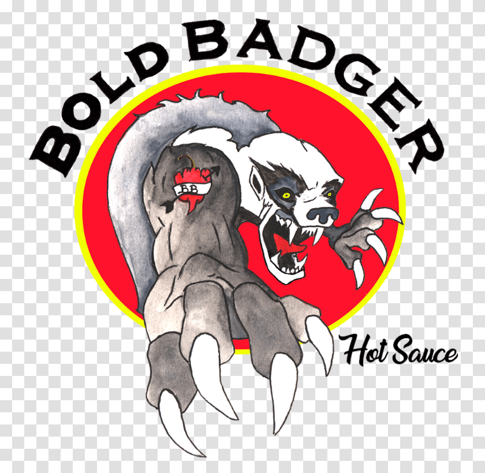 Ouch Bold Badger, Hook, Claw, Poster, Advertisement Transparent Png