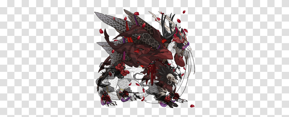 Ouch Why Do I This To Myself Dragon Share Flight Rising Demon, Art, Samurai Transparent Png