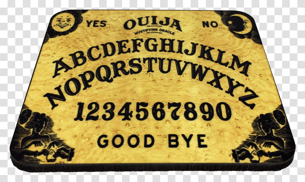 Ouija Board Drink Coaster Ouija Board, Label, Word, Banner Transparent Png