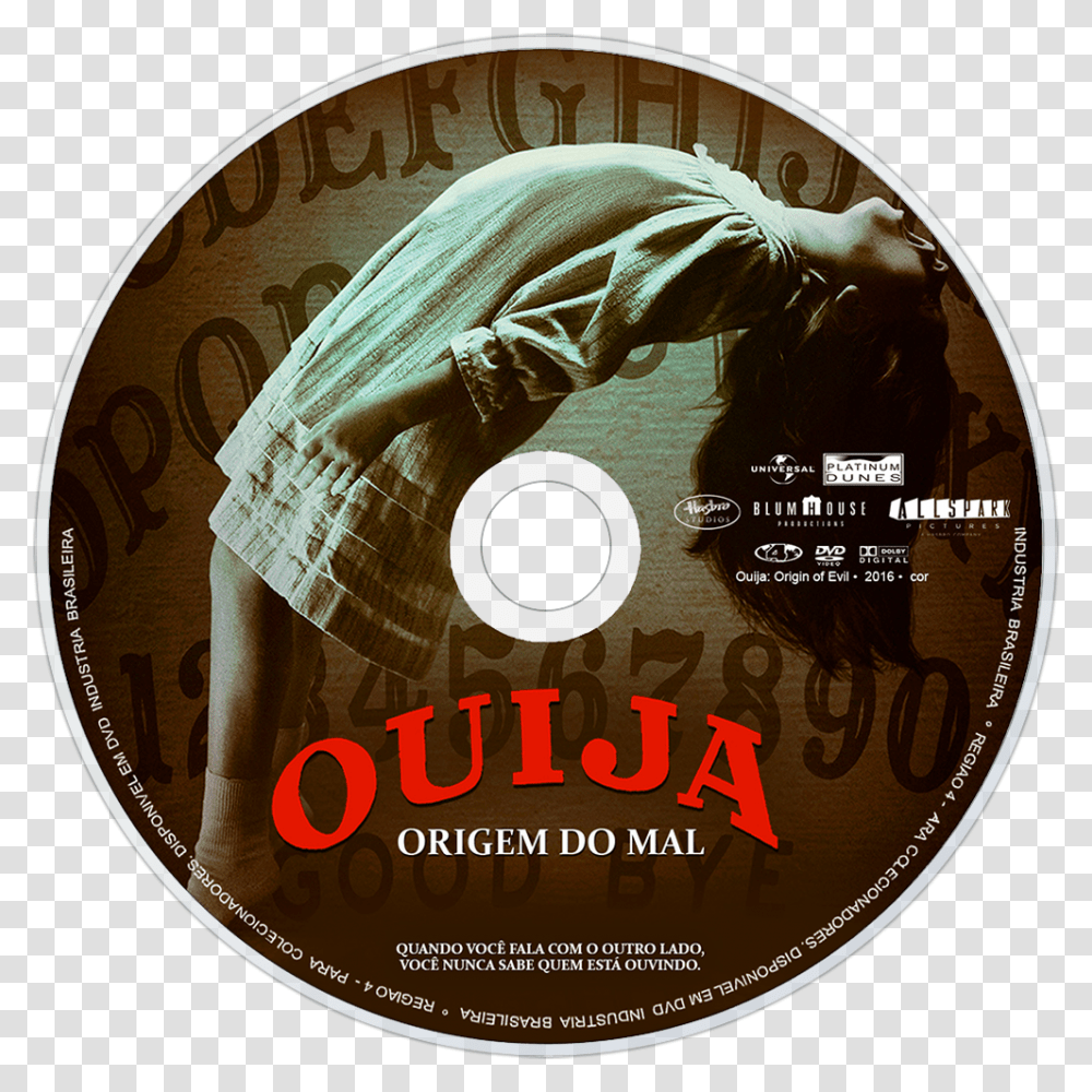 Ouija Origin Of Evil Dvd Cover, Disk, Poster, Advertisement, Person Transparent Png