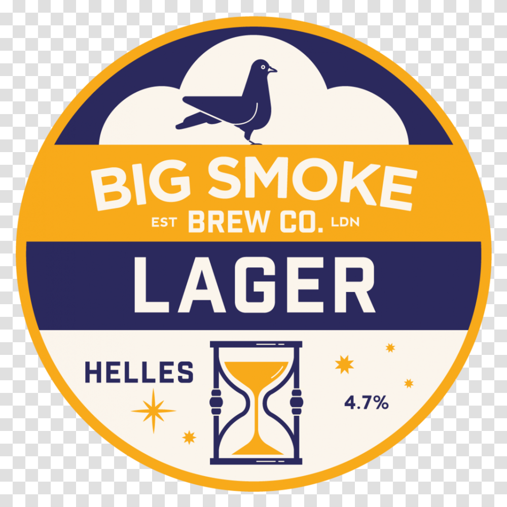 Our Beers Big Smoke Brew Co, Bird, Animal, Logo, Symbol Transparent Png
