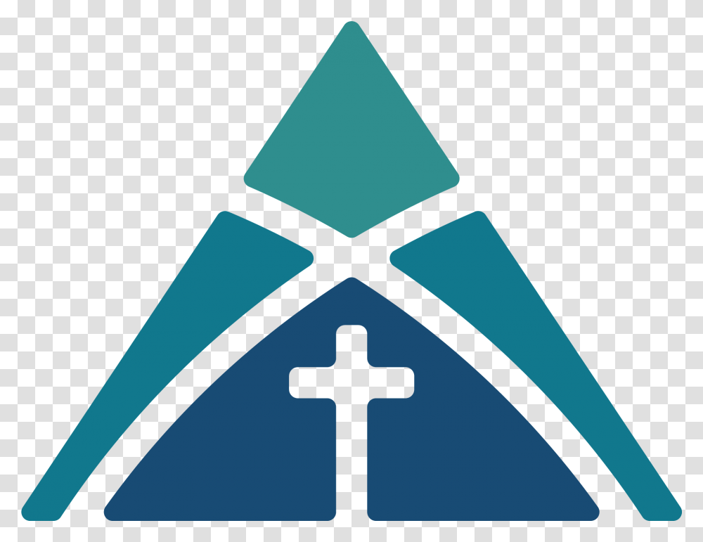 Our Beliefs, Triangle, Cross, Logo Transparent Png