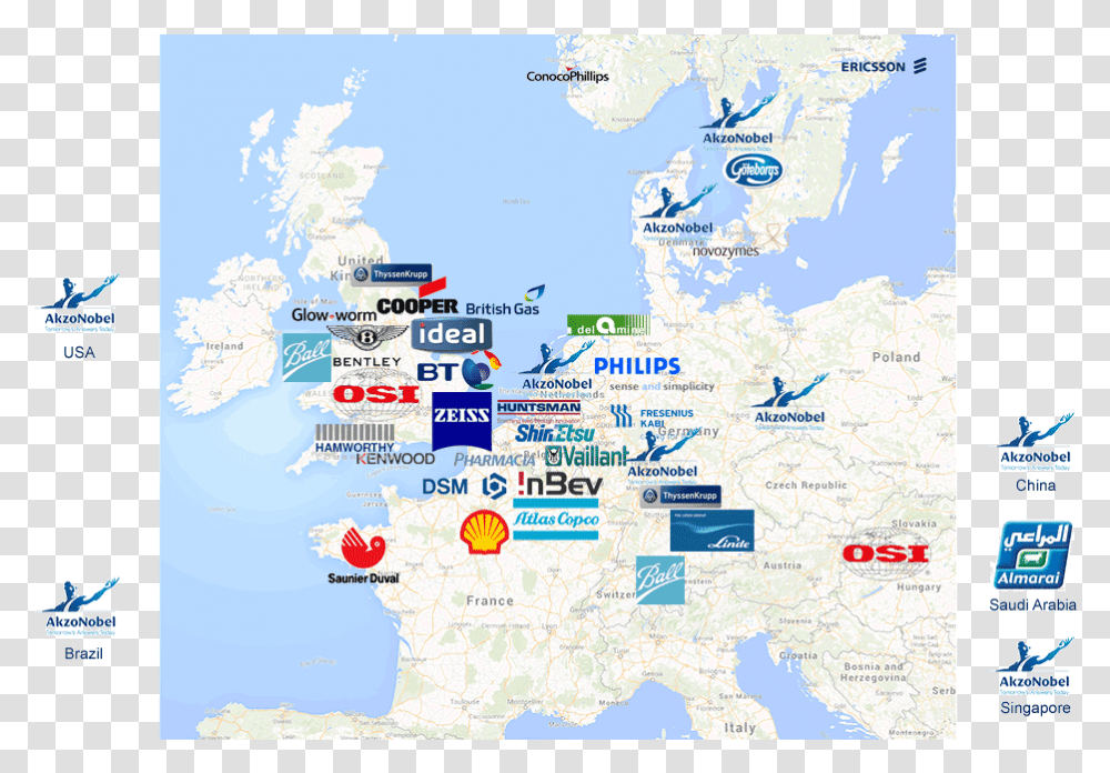 Our Client Base Is Concentrated In Europe With Global, Map, Diagram, Atlas, Plot Transparent Png